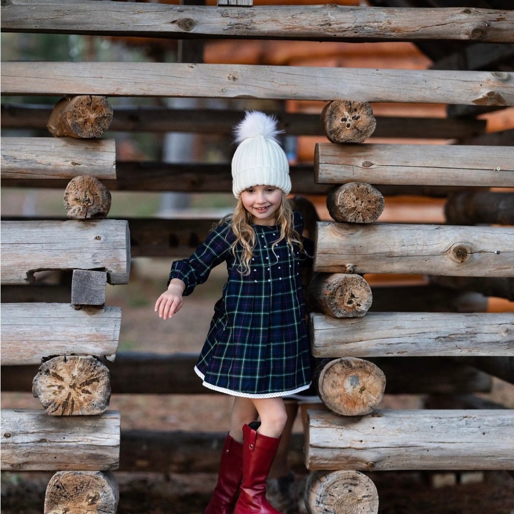 well dressed wolf plaid tunic set